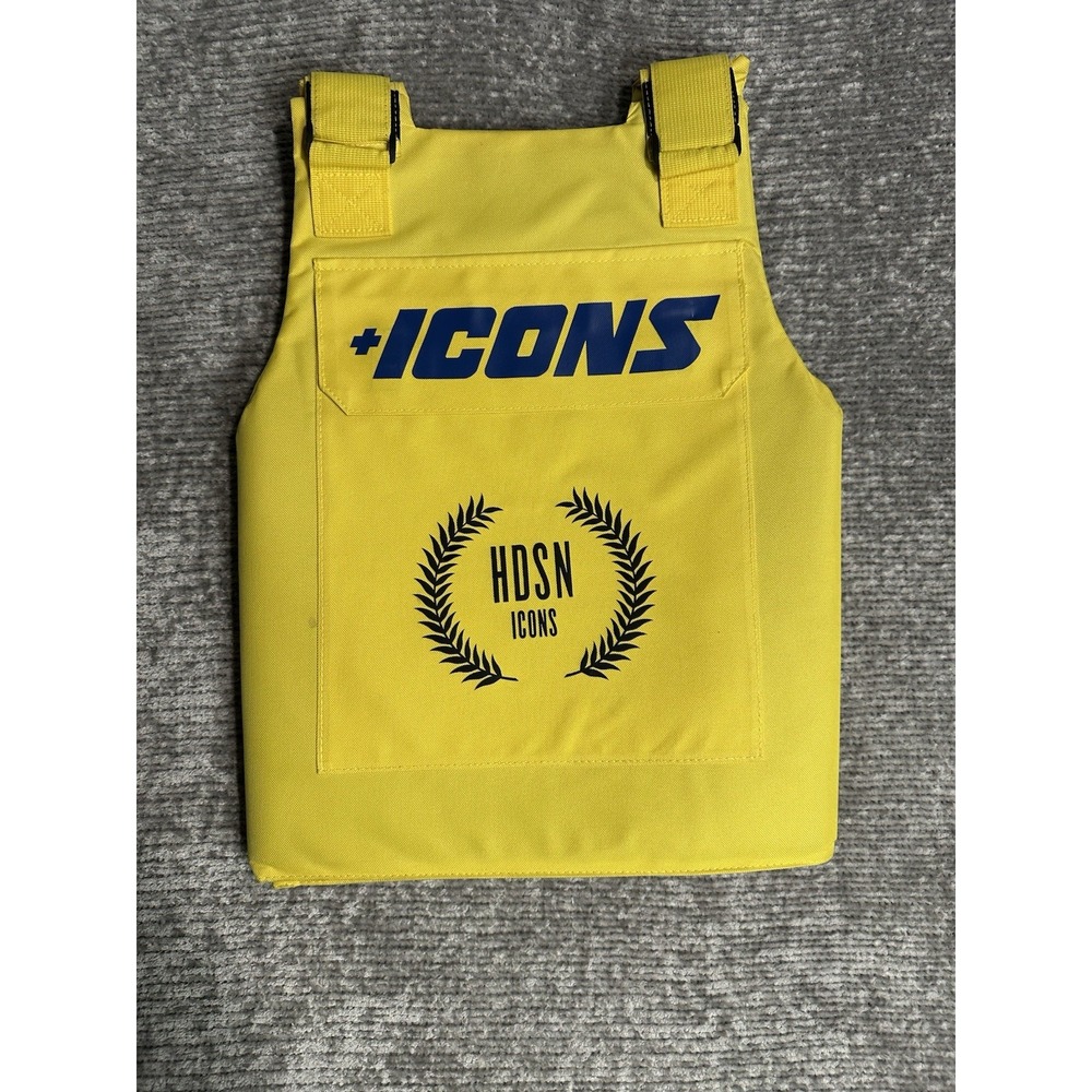 Streetwear Tactical Chest Rig Vest Yellow Utility Harness Techwear ICONS HDSN